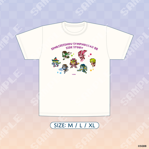 【C106シンフォギアBB外伝】TシャツB(バニラホワイト)【受注商品】