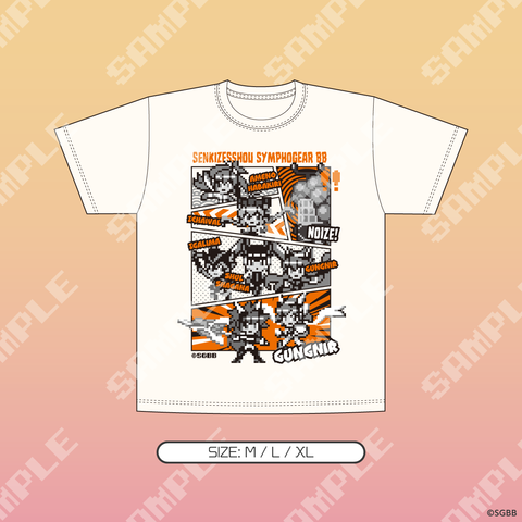 【C105シンフォギアBB】TシャツA（白）【受注商品】