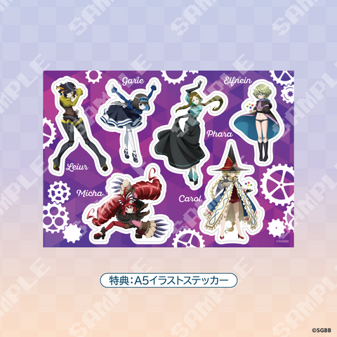 【C106シンフォギアBB外伝】イラストアクリルスタンドコンプリートセット【受注商品】