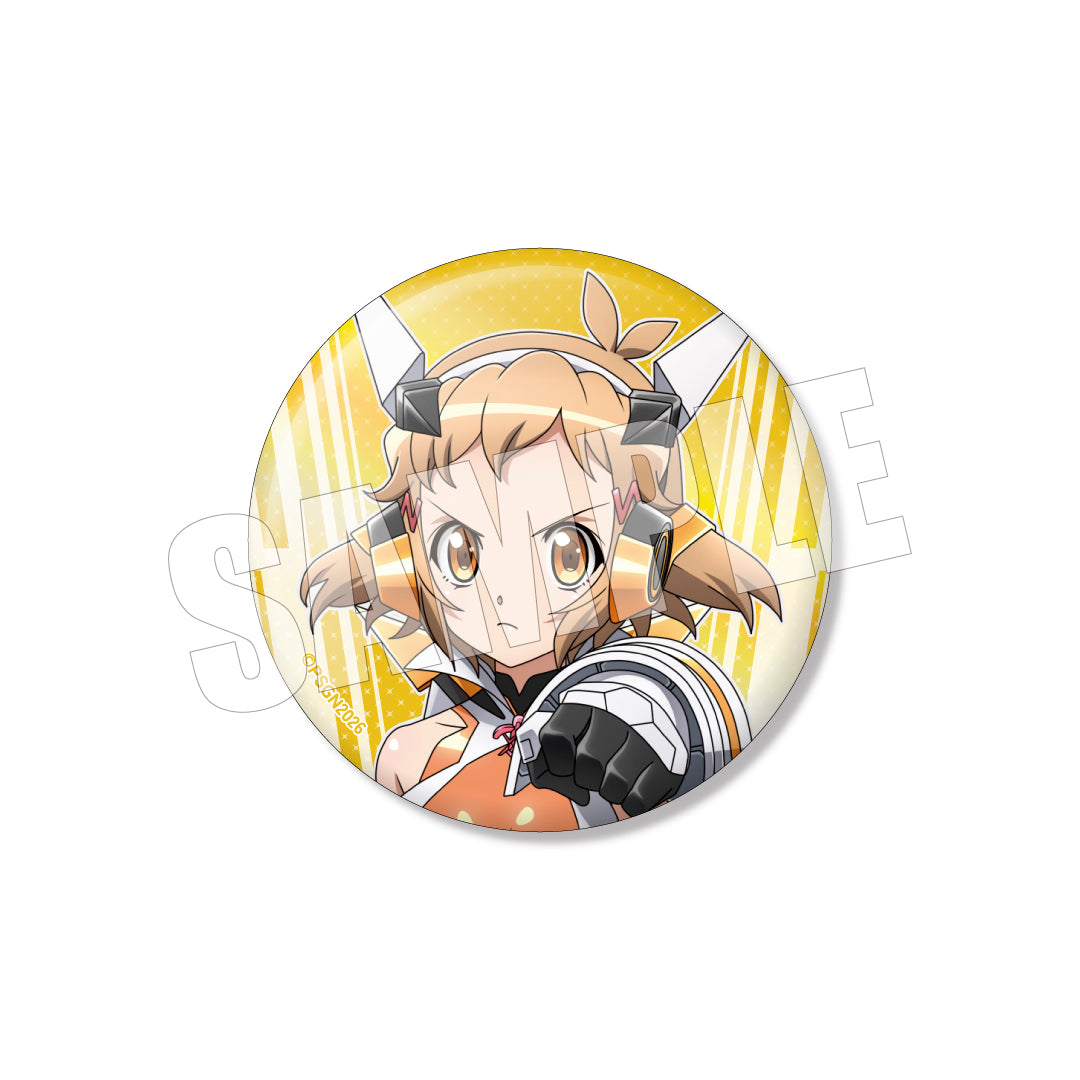 オーロラ缶バッジ『戦姫絶唱シンフォギア』 15 周年 POPUP ソル