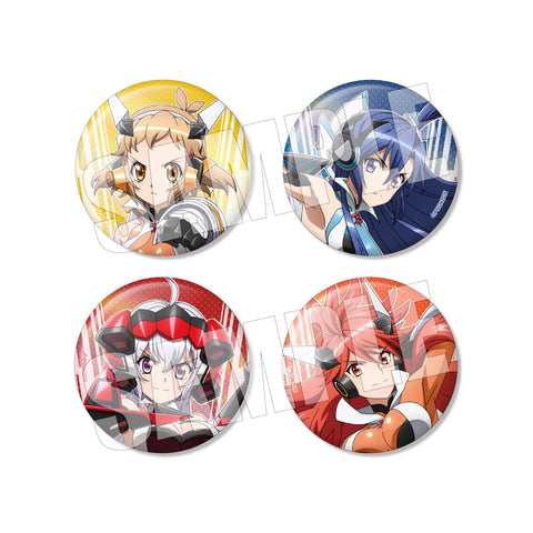 オーロラ缶バッジ『戦姫絶唱シンフォギア』 15 周年 公式POPUP ソルフェリーナ Season1