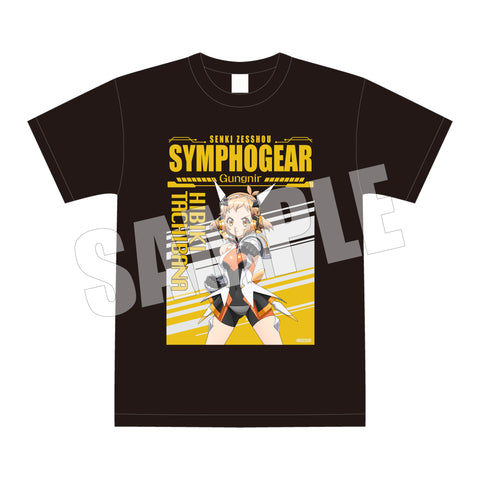Tシャツ　黒／FREEサイズ『戦姫絶唱シンフォギア』 15 周年 公式POPUP ソルフェリーナ Season1