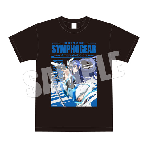 Tシャツ　黒／FREEサイズ『戦姫絶唱シンフォギア』 15 周年 公式POPUP ソルフェリーナ Season1