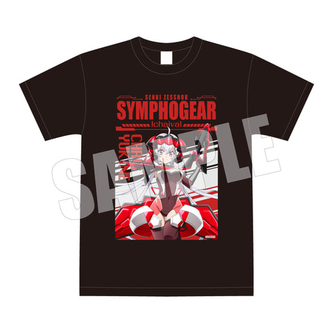 Tシャツ　黒／FREEサイズ『戦姫絶唱シンフォギア』 15 周年 公式POPUP ソルフェリーナ Season1