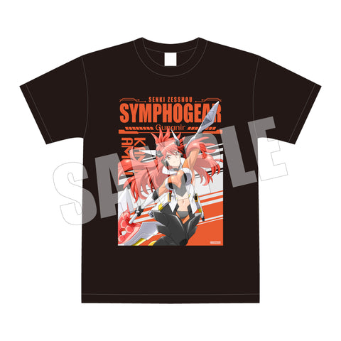 Tシャツ　黒／FREEサイズ『戦姫絶唱シンフォギア』 15 周年 公式POPUP ソルフェリーナ Season1