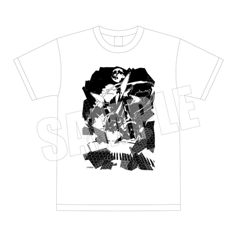 Tシャツ　白／FREEサイズ『戦姫絶唱シンフォギア』 15 周年 公式POPUP ソルフェリーナ Season1