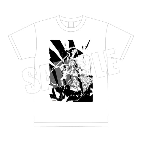 Tシャツ　白／FREEサイズ『戦姫絶唱シンフォギア』 15 周年 公式POPUP ソルフェリーナ Season1