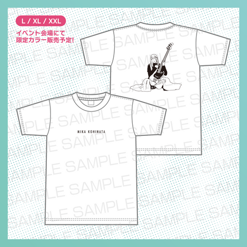 【小日向美香　Music Session vol.0 -私だけの物語-】Ｔシャツ（白）