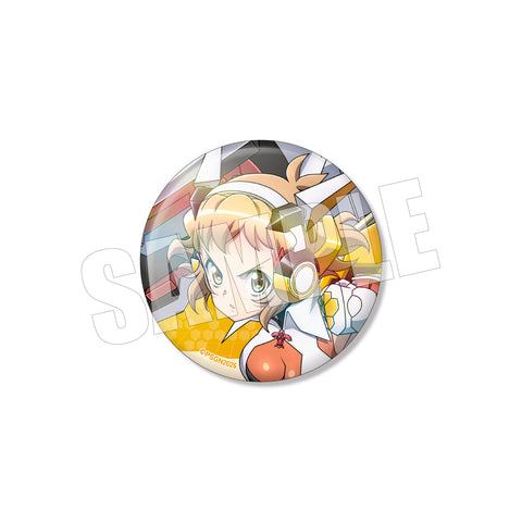 戦姫絶唱シンフォギア15周年ソルフェリーナseason2 オーロラ缶バッジ