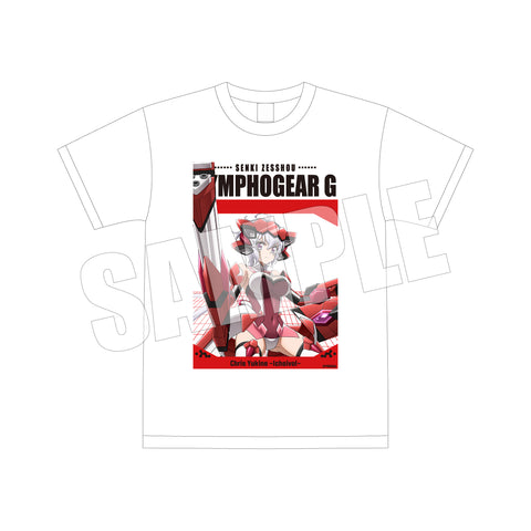 戦姫絶唱シンフォギア15周年ソルフェリーナseason2 Tシャツ 白/FREEサイズ