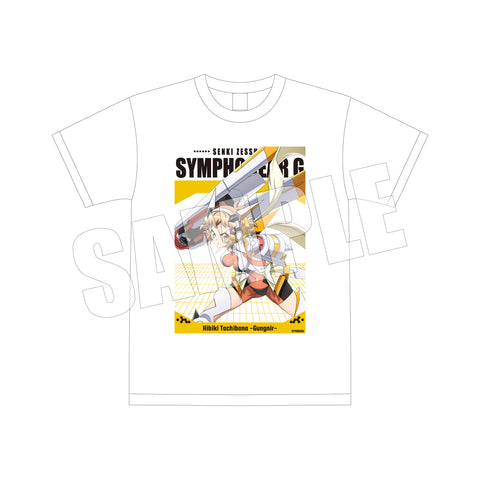 戦姫絶唱シンフォギア15周年ソルフェリーナseason2 Tシャツ 白/FREEサイズ