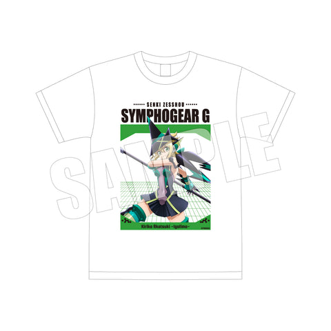 戦姫絶唱シンフォギア15周年ソルフェリーナseason2 Tシャツ 白/FREEサイズ