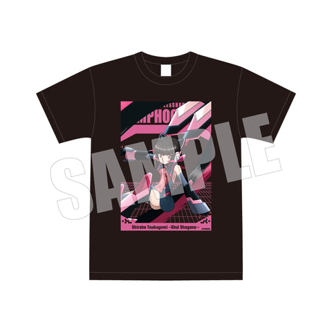戦姫絶唱シンフォギア15周年ソルフェリーナseason2 Tシャツ 黒/FREEサイズ