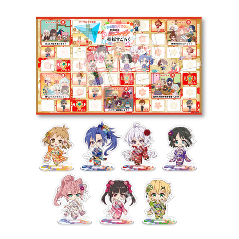 【C107】シンフォギア招福すごろくゲームセット（ゲームマット＋シンフォギアSDアクリルスタンド）【受注商品】